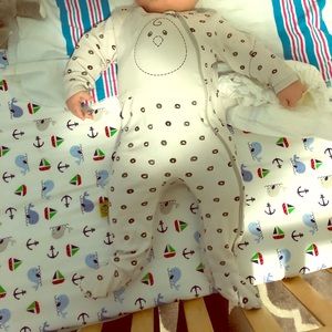 Nested bean footie pjs